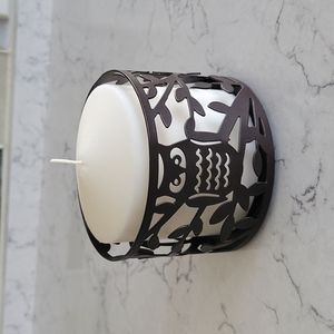 Owl candle holder